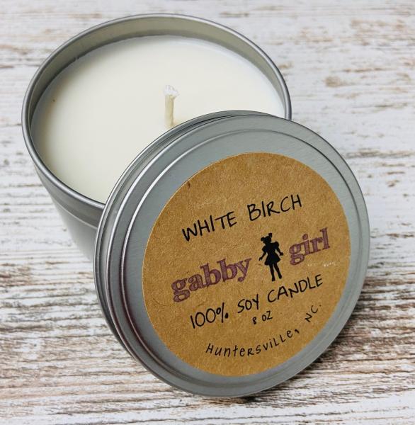 White Birch Scented Soy Candle (8oz) picture