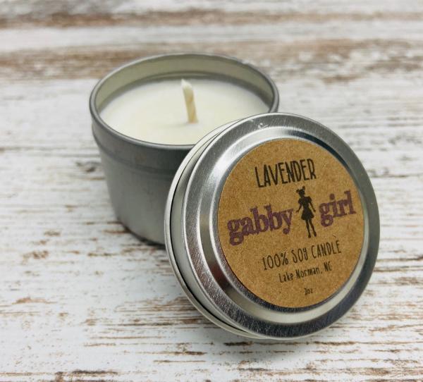 Lavendar Scented Soy Candle (2oz) picture