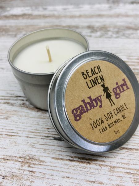 Beach Linen  Scented Soy Candle (4oz)
