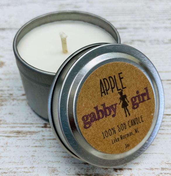 Apple Scented Soy Candle (2oz)