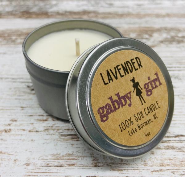 Lavendar Scented Soy Candle (4oz)