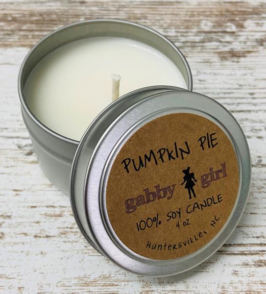 Pumpkin Pie Scented Soy Candle (4oz)