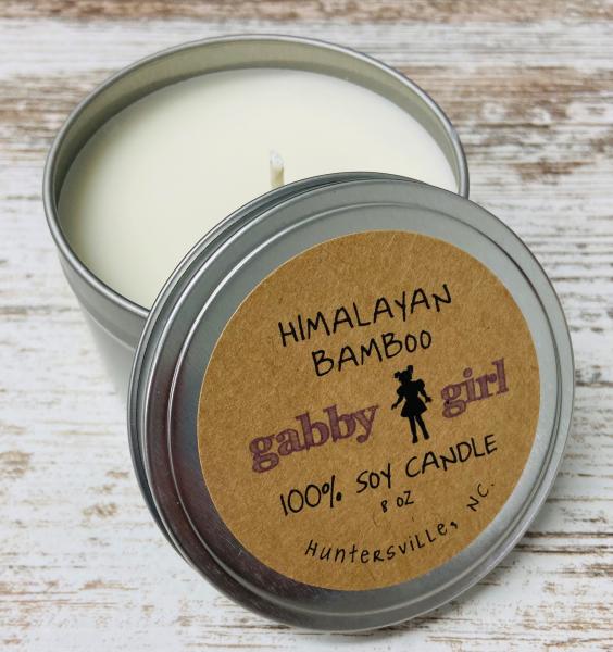 Himalayan Bamboo Scented Soy Candle (8oz) picture