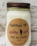 Pumpkin Pie Scented Soy Candle (12oz Jar)