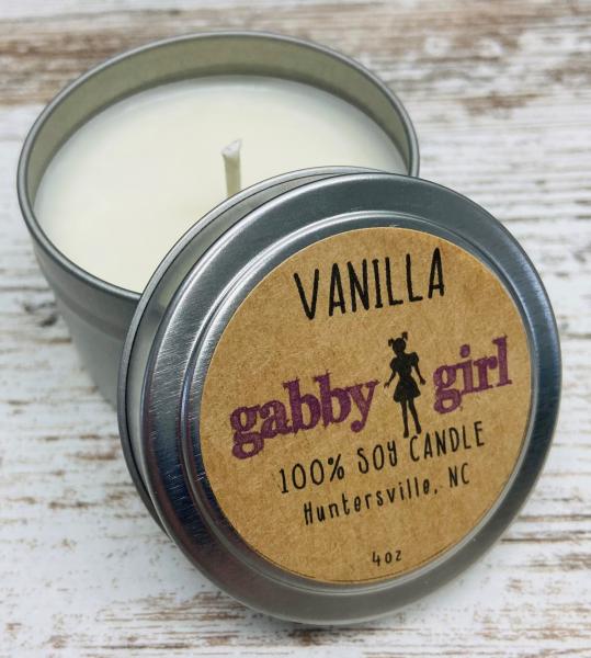 Vanilla Scented Soy Candle (4oz)