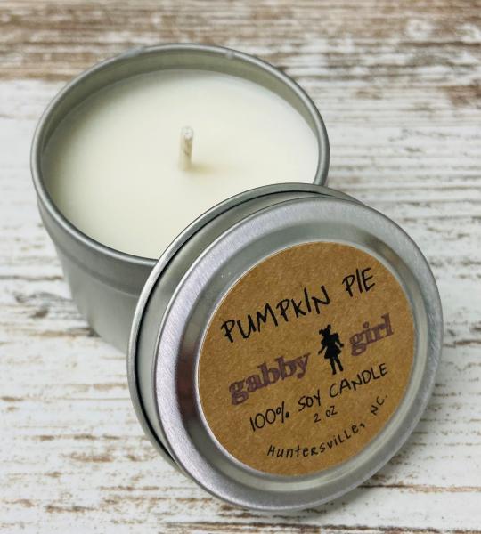 Pumpkin Pie Scented Soy Candle (2oz) picture