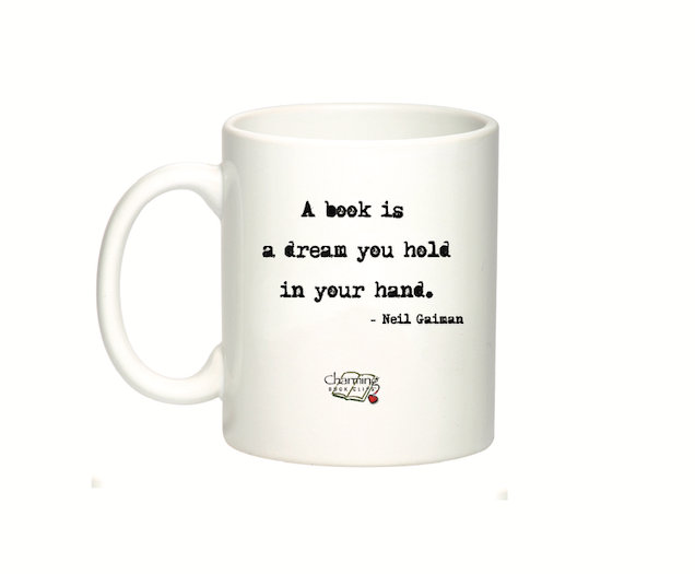 Book Lovers Mug / Neil Gaiman Quote Mug / A Book Is a Dream You Hold In Your Hand Mug / Book Lover Gift / Reader Mug / Book Quote Mug picture