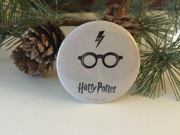 Harry Potter Button / Cute Book Lover Pin / Pinback Button picture