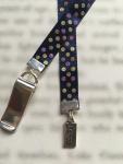 Dance bookmark / Dancer bookmark  - Attach clip to book cover then mark the page with the ribbon. Never lose your bookmark!