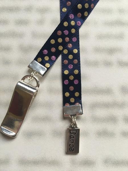 Dance bookmark / Dancer bookmark  - Attach clip to book cover then mark the page with the ribbon. Never lose your bookmark! picture