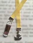 Duck bookmark / Cute Duck Bookmark / Mallard  - Attach to book cover then mark page with ribbon Never lose your cute bookmark