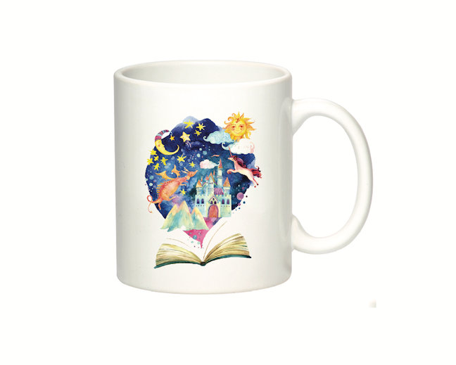 Book Lovers Mug / Neil Gaiman Quote Mug / A Book Is a Dream You Hold In Your Hand Mug / Book Lover Gift / Reader Mug / Book Quote Mug picture