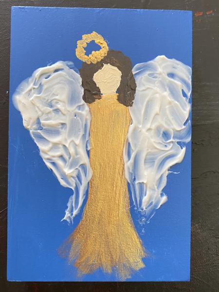 Mini Holiday Angel Art picture
