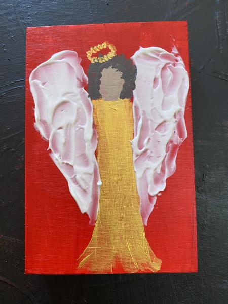 Mini Holiday Angel Art picture