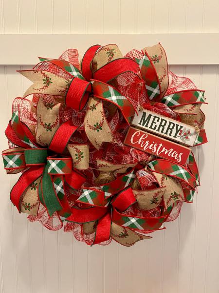 Christmas Wreath - Rustic/Traditional picture