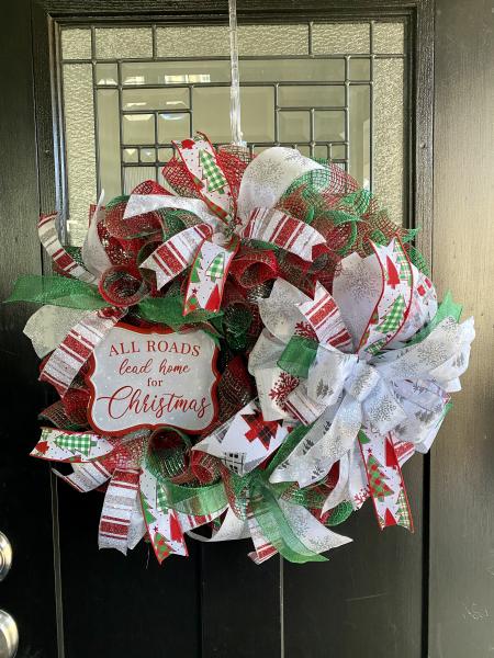 Christmas Wreath - "All Roads Lead Home" picture