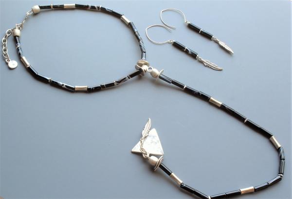 Lexi Stone Lariat Necklace Set picture