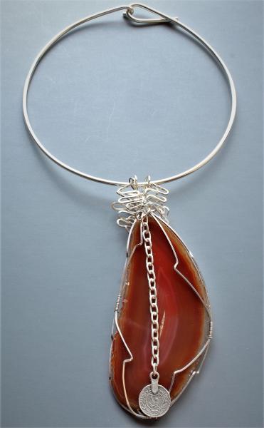 Sona Wire Wrapped Pendant Choker picture