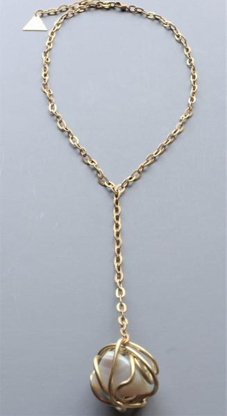 Asher Lariat Pendant Necklace