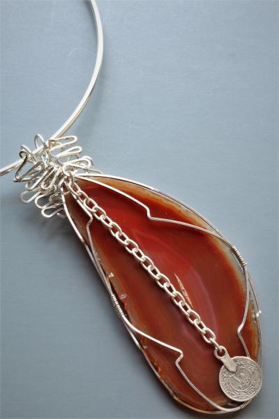 Sona Wire Wrapped Pendant Choker picture