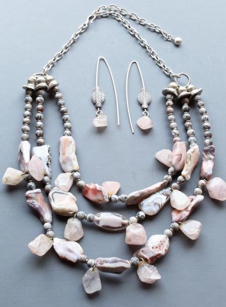 Layla  Gemstone  Necklace Set
