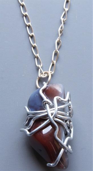 Nova Wire Wrapped Stone Necklace picture