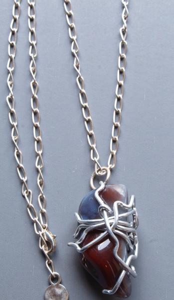 Nova Wire Wrapped Stone Necklace picture