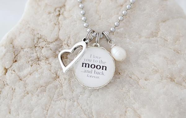 I Love You To The Moon and Back Necklace