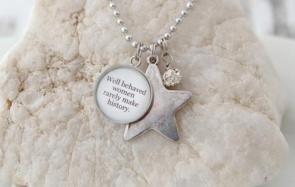 Well Behaved Women Necklace picture