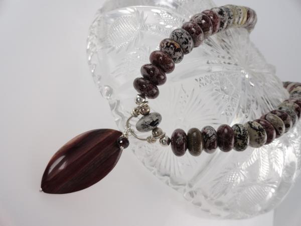 Cabernet Jasper Necklace picture