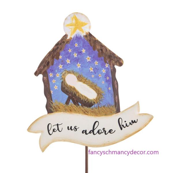 "Let Us Adore Him" Nativity by The Round Top Collection picture