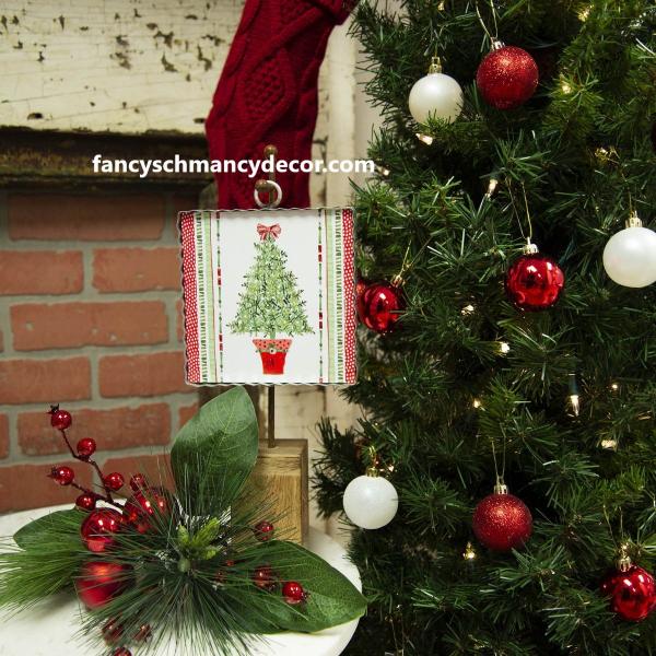 Mini Holiday Topiary Print by The Round Top Collection picture