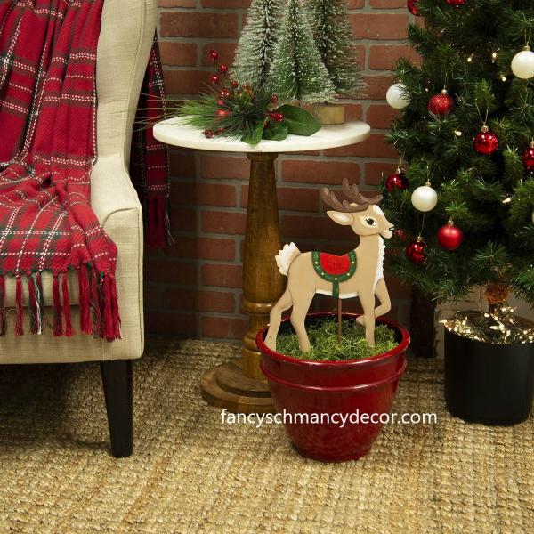 St. Nick Reindeer Stake by The Round Top Collection picture