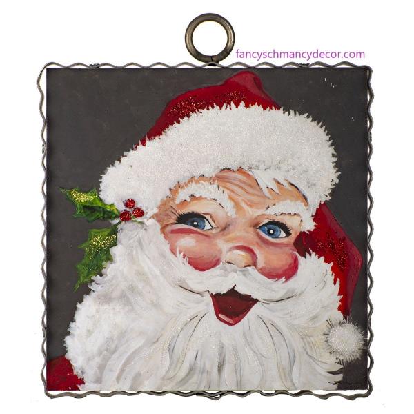 Jolly Santa Print by The Round Top Collection