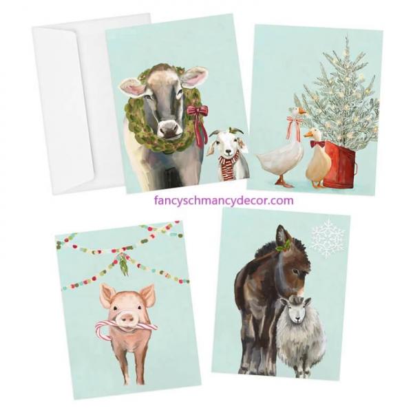 Holiday - Festive Farm Boxed Notecards (Set of 8) picture