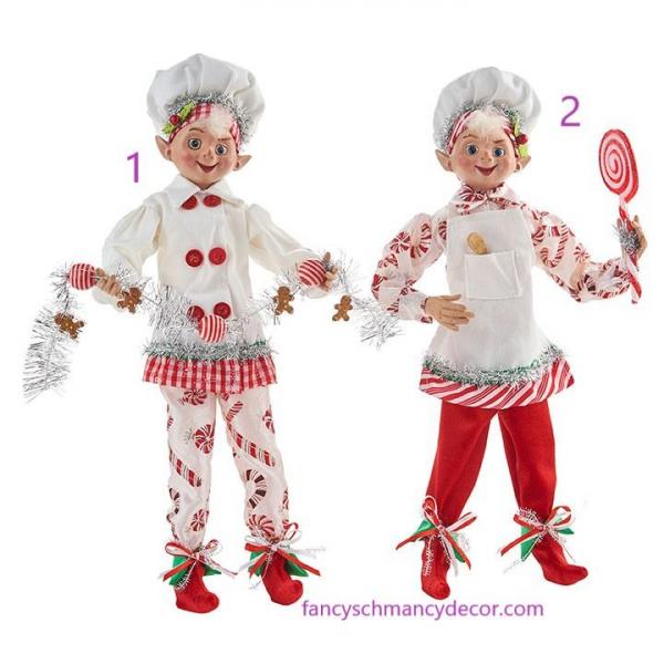 16" Baker Posable Elf by RAZ Imports