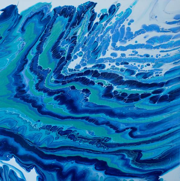 Acrylic Pour Art picture