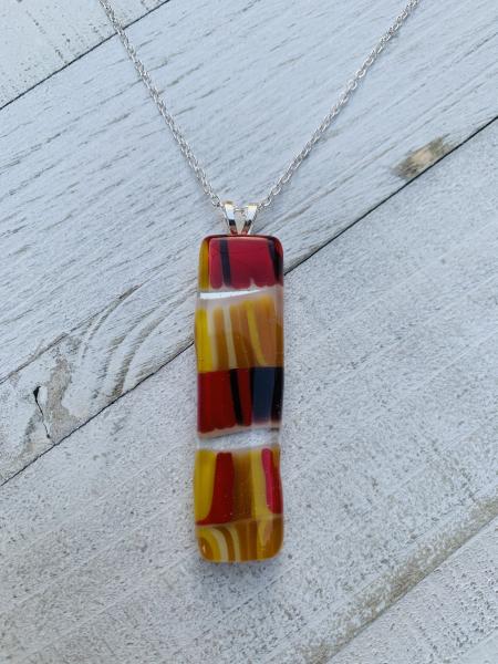 Yellow and Red pendant picture