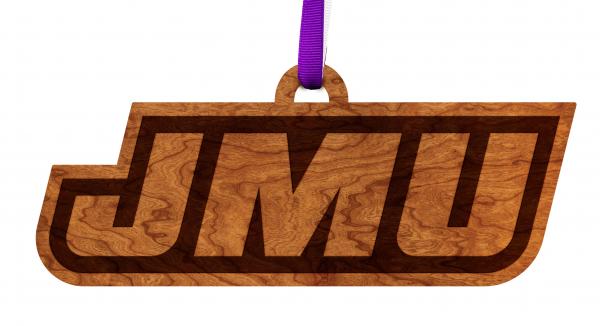 James Madison University - Ornament - Logo - JMU Letters
