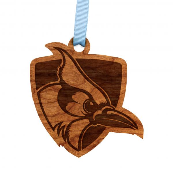 Johns Hopkins - Ornament - Shield and Blue Jay