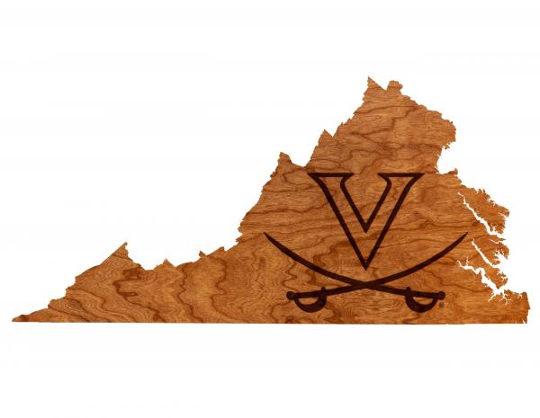 UVA - Wall Hanging - State Map - V over Swords