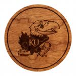 Kansas Jayhawk Coaster Jayhawk