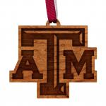 Texas A&M - Ornament - Block TAM