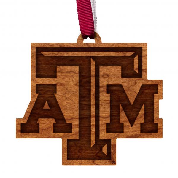 Texas A&M - Ornament - Block TAM