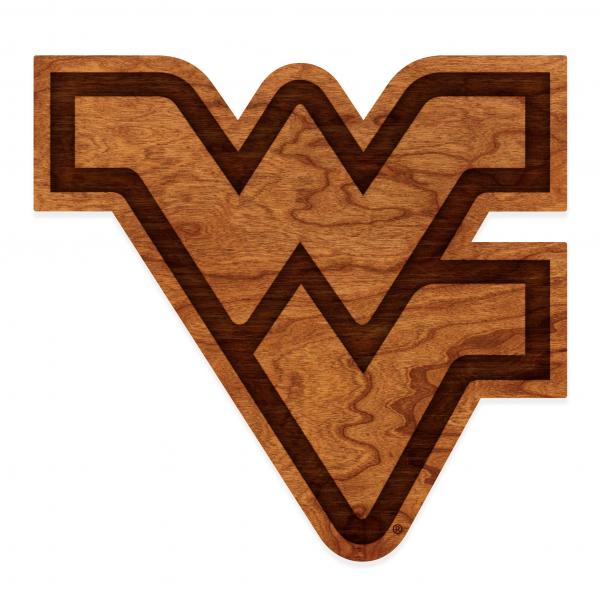 WVU - Wall Hanging - Logo - Block WV