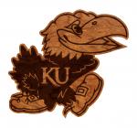 Kansas - Wall Hanging - Logo - Jayhawk