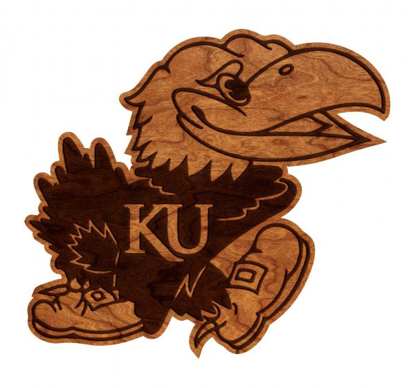 Kansas - Wall Hanging - Logo - Jayhawk picture