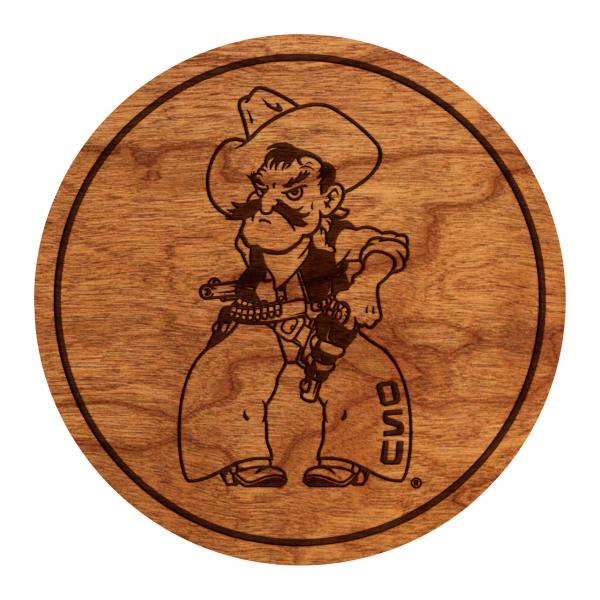 Oklahoma State Cowboys Coaster Standing Cowboy