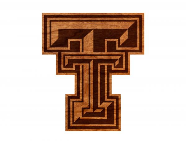 Texas Tech - Wall Hanging - Logo - TT Logo Cutout