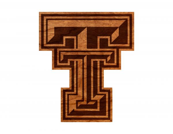 Texas Tech - Wall Hanging - Logo - TT Logo Cutout picture